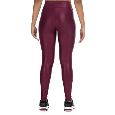 Calça Legging Feminina Oxer Cirre Recorte Lateral com Baixa Compressão Cós Baixo - Foto 3