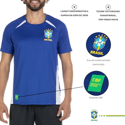 Camiseta do Brasil CBF Penta - Masculina - Foto 3