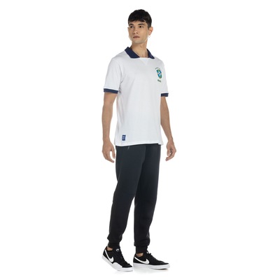 Camisa do Brasil Polo CBF - Masculina - Foto 5