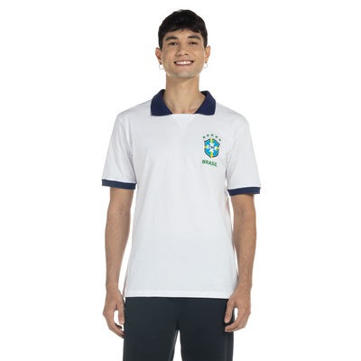 Camisa do Brasil Polo CBF - Masculina - Foto 2