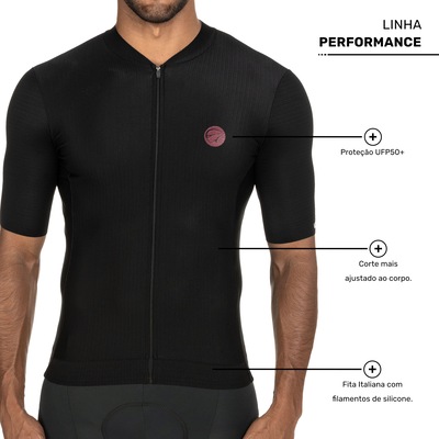 Camisa de Ciclismo Mauro Ribeiro Mc Fiber - Masculina - Foto 4