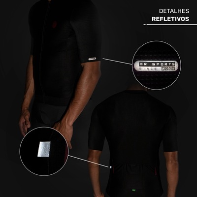 Camisa de Ciclismo Mauro Ribeiro Mc Fiber - Masculina - Foto 6