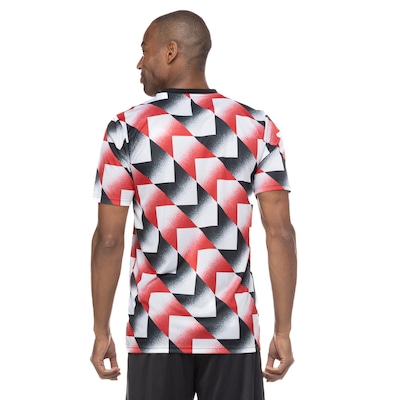 Camisa Pré-Jogo Manchester United 22/23 adidas - Masculina - Foto 3
