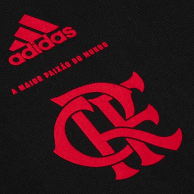 Camiseta do Flamengo adidas Lifestyle - Masculina - Foto 3