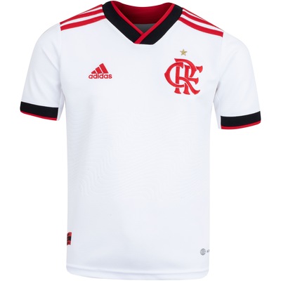 Camisa do Flamengo II 22 adidas - Infantil - Foto 1