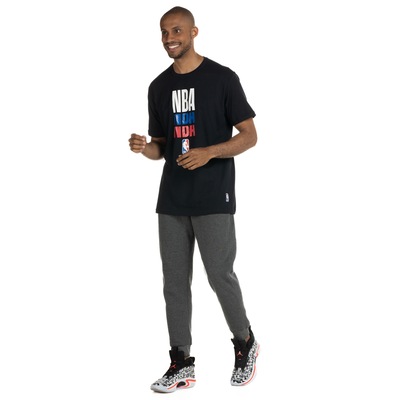 Camiseta NBA Manga Curta Estampada N090A - Masculina - Foto 4