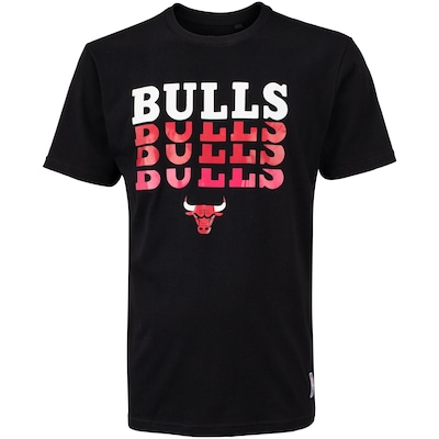 Camiseta Chicago Bulls NBA Manga Curta N092A - Masculina - Foto 5