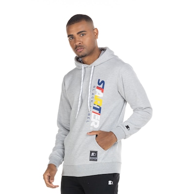 Blusa de Moletom Starter com Capuz Colors T596A - Masculina - Foto 2