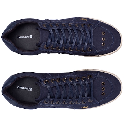 Tênis Osklen Riva Lona Lisa 62050 - Masculino - Foto 5