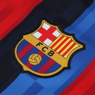 Camisa Barcelona I 22/23 Torcedor Nike - Masculina - Foto 6