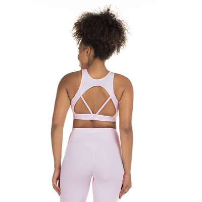 Top Fitness com Bojo adidas Suporte Leve Hyperglam Q2 - Adulto - Foto 3
