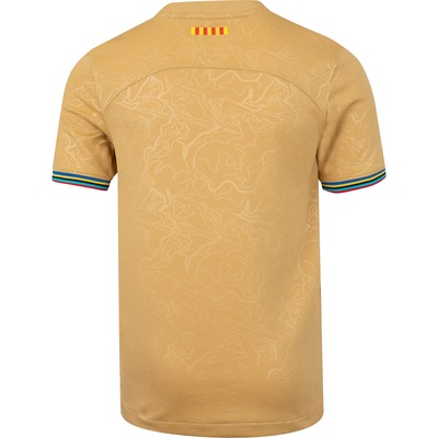 Camisa Barcelona Nike Dri-Fit Stad JS - Infantil - Foto 2