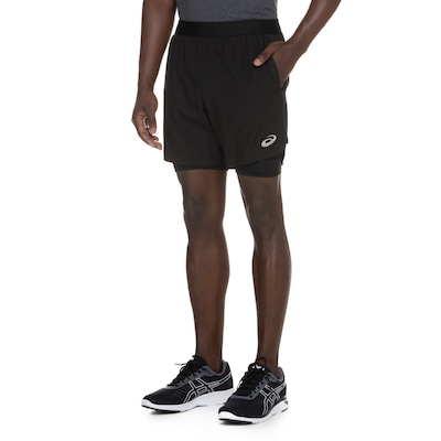 Bermuda ASICS Masculina 7" 2 Em 1 Mesh Lateral - Foto 2