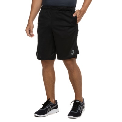 Bermuda Masculina Asics Malha Recorte Lateral - Foto 2