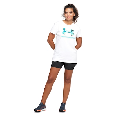 Camiseta Under Armour Manga Curta Live Sportsty - Feminina - Foto 4