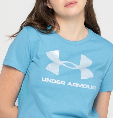 Camiseta Under Armour Manga Curta Live Sportstyle - Feminina - Foto 5