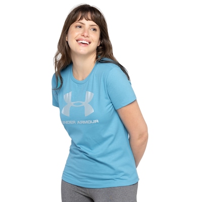 Camiseta Under Armour Manga Curta Live Sportstyle - Feminina - Foto 2
