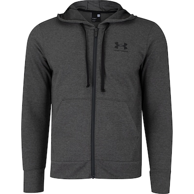 Jaqueta de Moletom Under Armour com Capuz Rival Terry FZ - Feminina - Foto 6