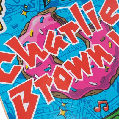 Skate Kronik Charlie Brown Jr. Semi Pro Doodle - Foto 3