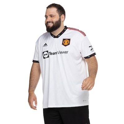 Camisa Manchester United II 22/23 adidas - Masculina - Foto 3