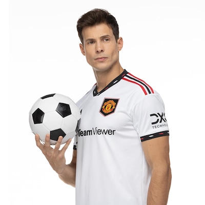 Camisa Manchester United II 22/23 adidas - Masculina - Foto 4