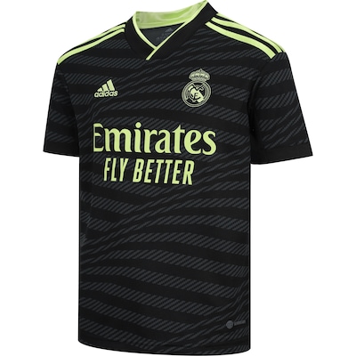 Camisa Real Madrid III 22/23 adidas - Infantil - Foto 3