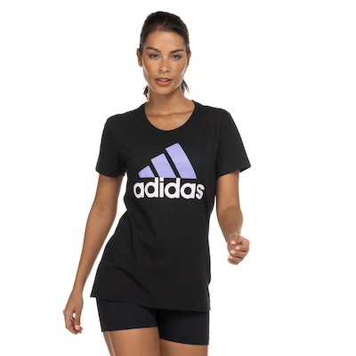 Camiseta Feminina adidas Manga Curta Logo - Foto 5