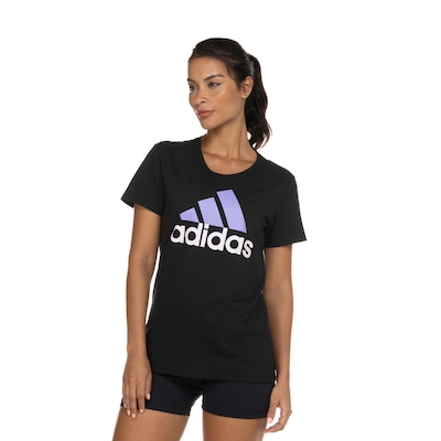 Camiseta Feminina adidas Manga Curta Logo - Foto 2