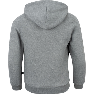 Blusão Puma Essential Big Logo com Capuz Fl B - Infantil - Foto 2
