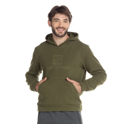 Blusão Salomon Masculino com Capuz Polar Hoodie - Foto 4