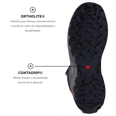 Bota Salomon Daintree Mid GTX M PT - Masculina - Foto 6