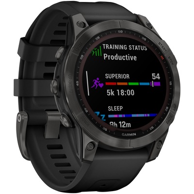 Relógio Monitor Cardíaco Garmin Fênix 7 Solar com GPS - Adulto - Foto 2