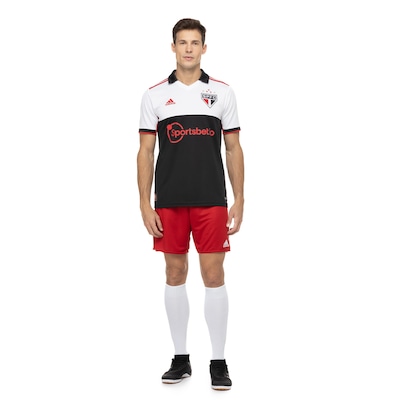 Camisa do São Paulo III 22 adidas - Masculina - Foto 4
