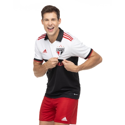 Camisa do São Paulo III 22 adidas - Masculina - Foto 5