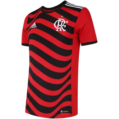 Camisa do Flamengo III 22 adidas - Masculina - Foto 3