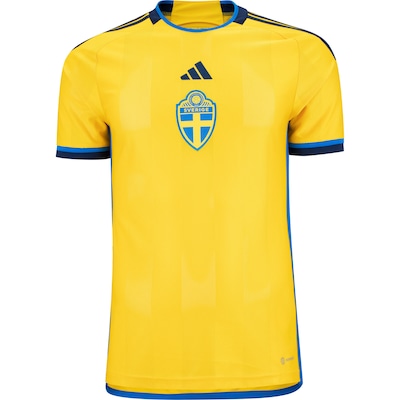 Camisa Seleção da Suécia I 22/23 adidas - Masculina - Foto 6