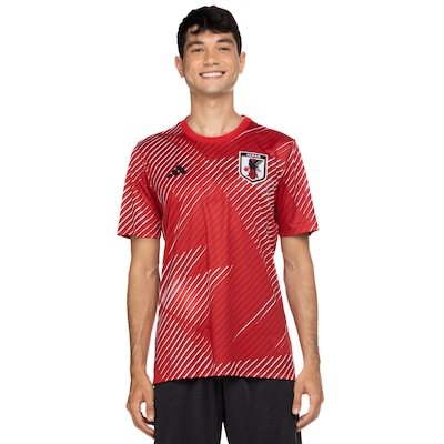 Camisa Japão Pré Jogo 22 adidas - Masculina - Foto 2