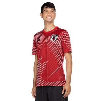 Camisa Japão Pré Jogo 22 adidas - Masculina - Foto 4