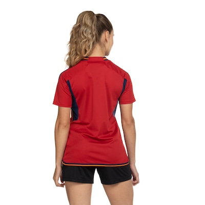 Camisa Seleção da Espanha I 22/23 adidas - Feminina - Foto 3
