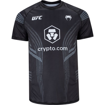 Camiseta Venum Manga Curta UFC Authentic Fight Night - Masculina - Foto 1