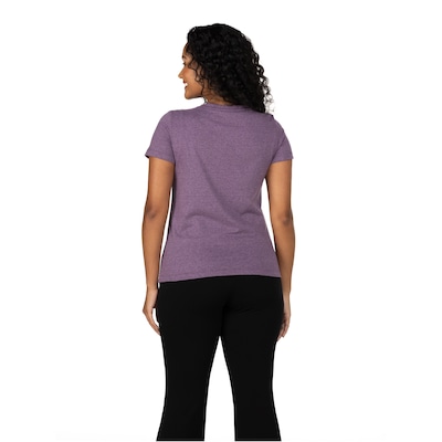 Camiseta Cava Tradicional Oxer Manga Curta Decote V Sportive - Feminina - Foto 3