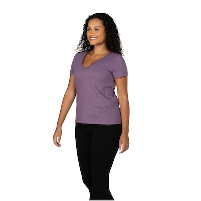 Camiseta Cava Tradicional Oxer Manga Curta Decote V Sportive - Feminina - Foto 5
