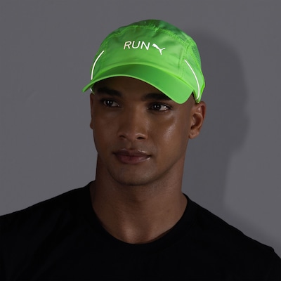 Boné Puma Aba Curva Strapback Lightweight Runner Cap - Adulto - Foto 6
