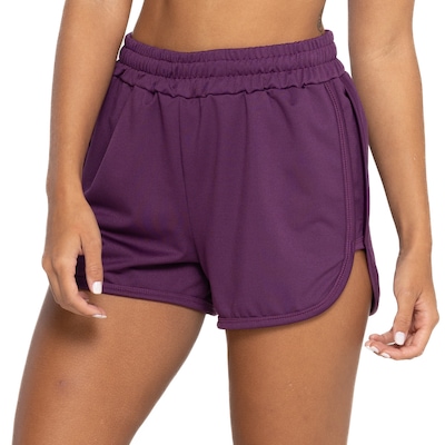 Short Feminino Oxer Textura Recorte Lateral - Foto 2