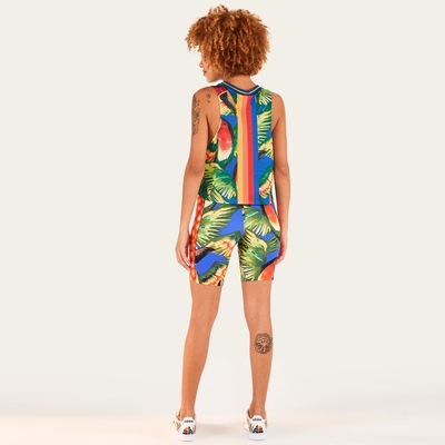 Camiseta Regata Feminina Farm Lic Cropped Maxi Tucanos - Foto 4