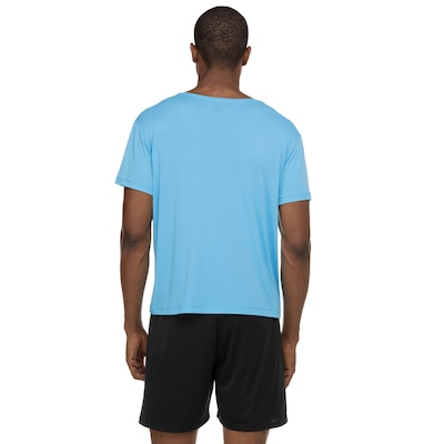 Camiseta Cava Tradicional Masculina Oxer Manga Curta Crepe Estampa - Foto 3