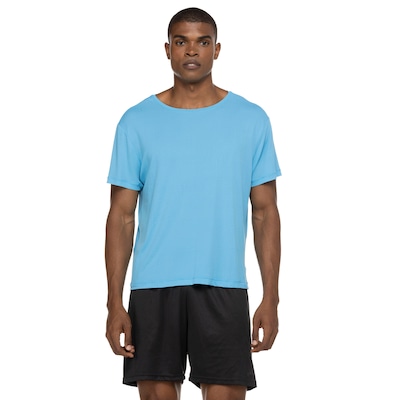 Camiseta Cava Tradicional Masculina Oxer Manga Curta Crepe Estampa - Foto 2