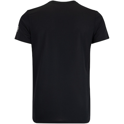 Camiseta ASICS Manga Curta Logo Espiral Crepe - Masculina - Foto 2