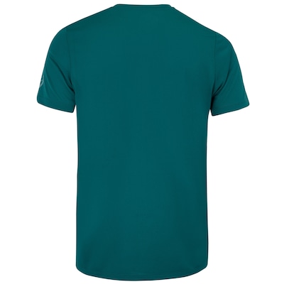 Camiseta ASICS Manga Curta Logo Espiral Crepe - Masculina - Foto 6