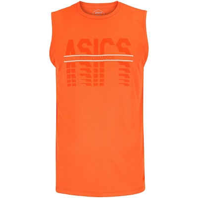 Camiseta Regata Masculina ASICS Logo Performance - Foto 6